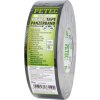 Petec Power Tape Panzerklebeband 50 m x 50 mm schwarz