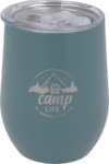 Camplife Edelstahl Thermo-Trinkbecher mit Deckel 360 ml blau