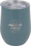 Camplife Edelstahl Thermo-Trinkbecher mit Deckel 360 ml blau