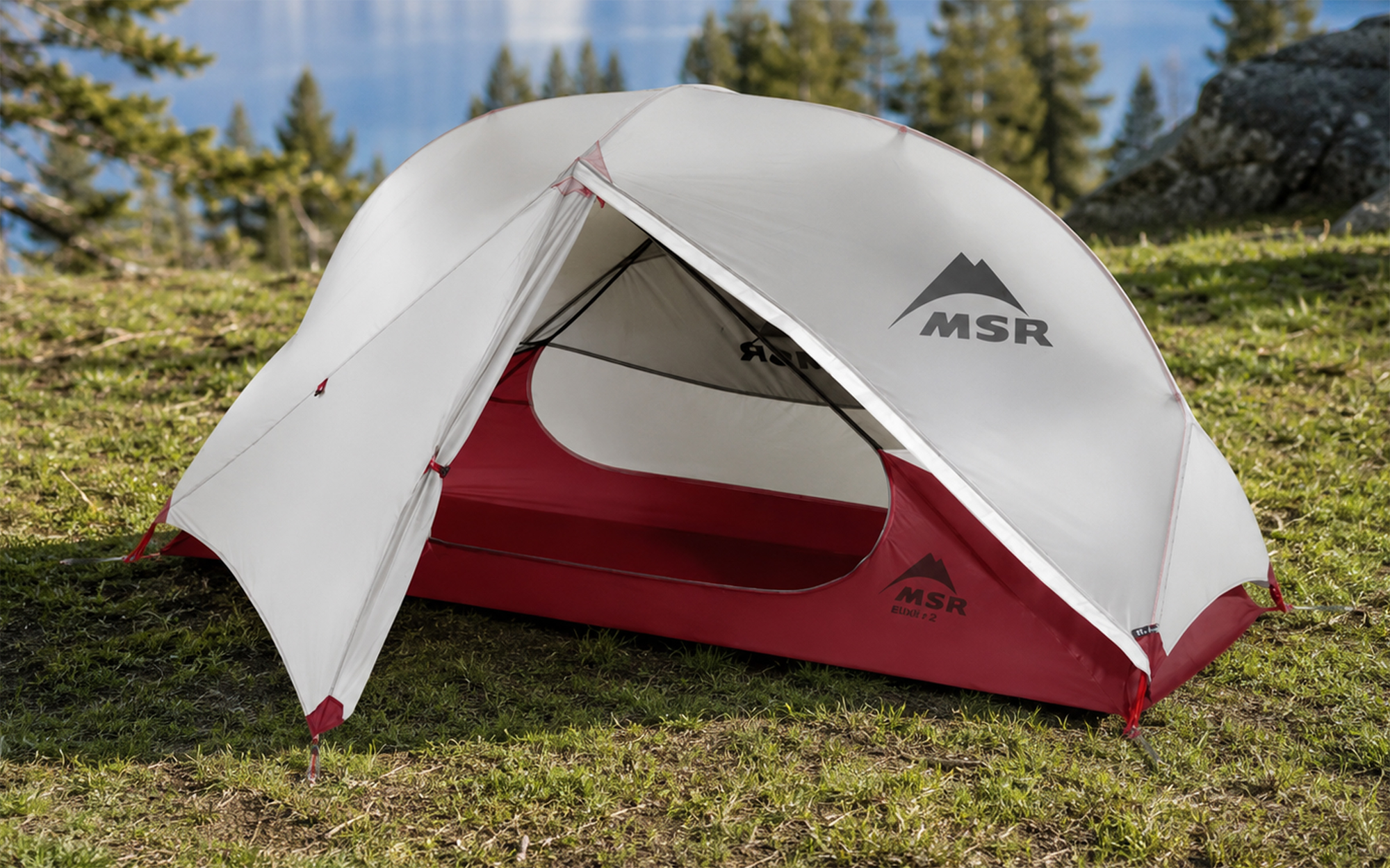 MSR Hubba NX Tent V6 folding tent 1 person - Berger Camping