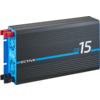 ECTIVE CSI 15 1500W/12V inverter sinusoidale con caricabatterie, NVS e funzione UPS