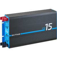 ECTIVE CSI 15 1500W/12V Sinus-Wechselrichter mit Ladegerät, NVS- und USV-Funktion