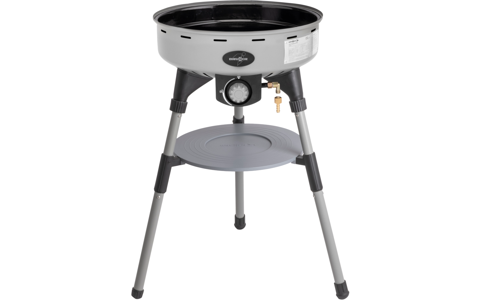 Product afbeelding Brunner Devil BBQruiser HT Reversible Grid Gasgrill tragbar 1