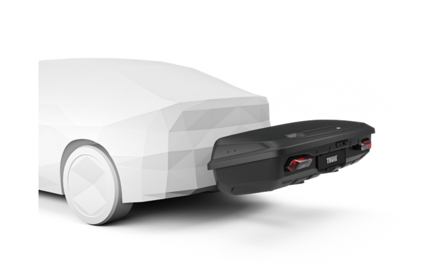 Image du produit Coffre de transport arri&egrave;re pour attelage de remorque Arcos Box Thule 1