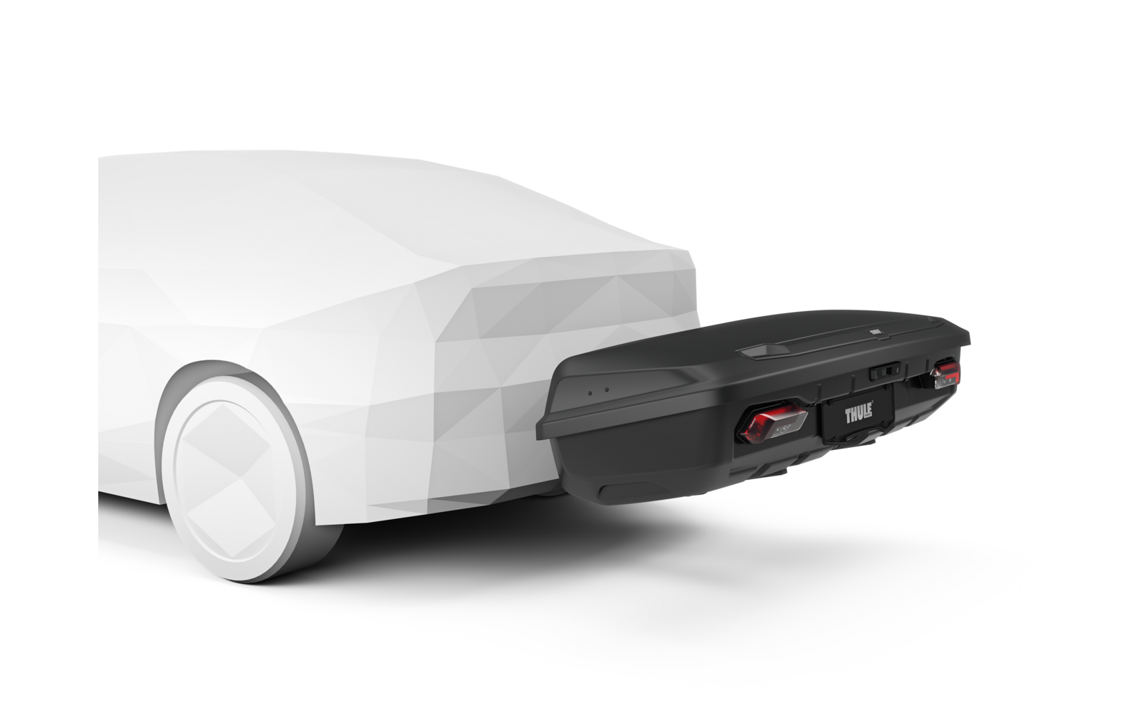 Image du produit Coffre de transport arri&egrave;re pour attelage de remorque Arcos Box Thule 1