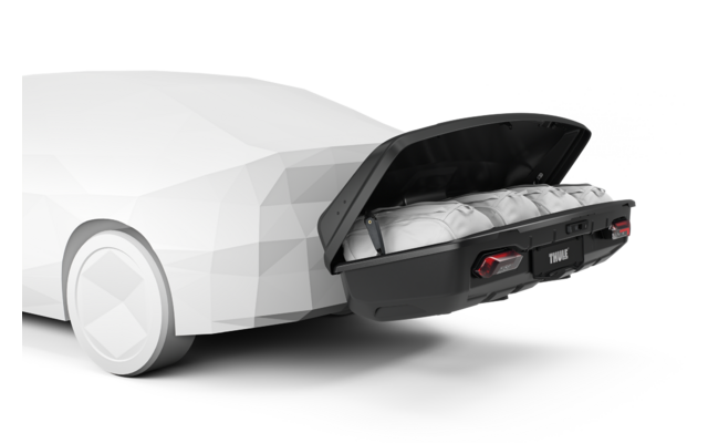 Image du produit Coffre de transport arri&egrave;re pour attelage de remorque Arcos Box Thule 1