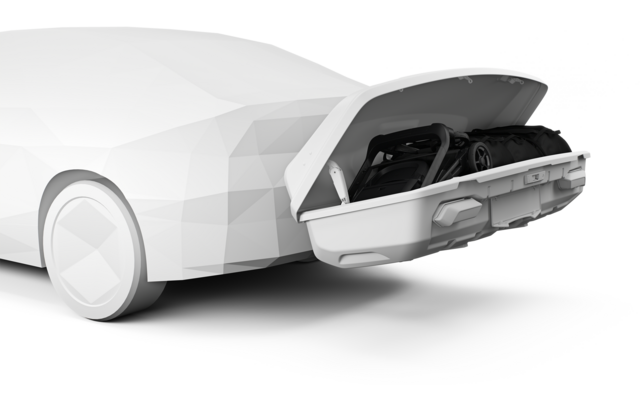 Image du produit Coffre de transport arri&egrave;re pour attelage de remorque Arcos Box Thule 1
