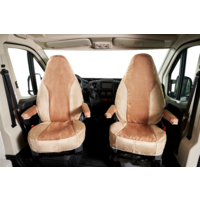 Hindermann Schonbezug Armlehnebezug für MB Sprinter - AGUTI-Sitz Milan 12 2-teilig Beige