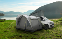 Outwell Auvent de bus gonflable Santa Monica Air gris foncé