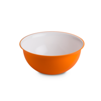 Omada Salatschüssel 26,5 cm 3,5 Liter weiß orange