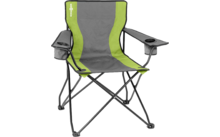 Brunner Action Armchair Equiframe chaise pliante avec accoudoirs vert/gris