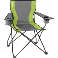 Brunner Action Armchair Equiframe chaise pliante avec accoudoirs vert/gris