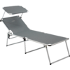 Kleines Produktbild Brunner Malibu High Sonnenliege mit Sonnenschutz klappbar 195,5 x 62 x 48 cm 1