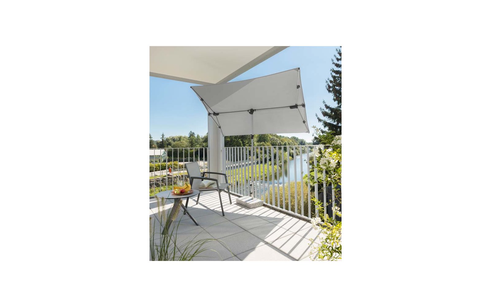 Produktbild Schneider Schirme Novara Balkonschirm 190 x 140 cm 1