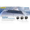 Nitecore Panneau solaire pliable FSP100 100W IPX5