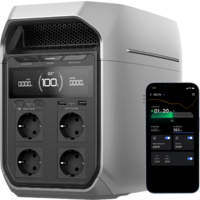 EcoFlow Delta 3 Plus draagbare energiecentrale 1 kWh 1.800 W