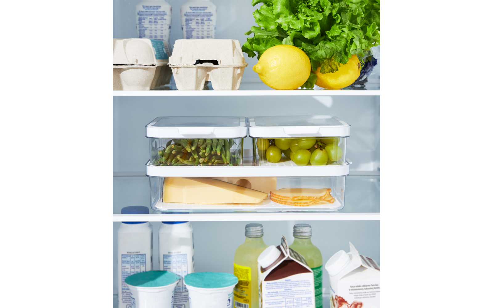 Produktbild Rotho Cauma K&uuml;hlschrankorganizer Set  1