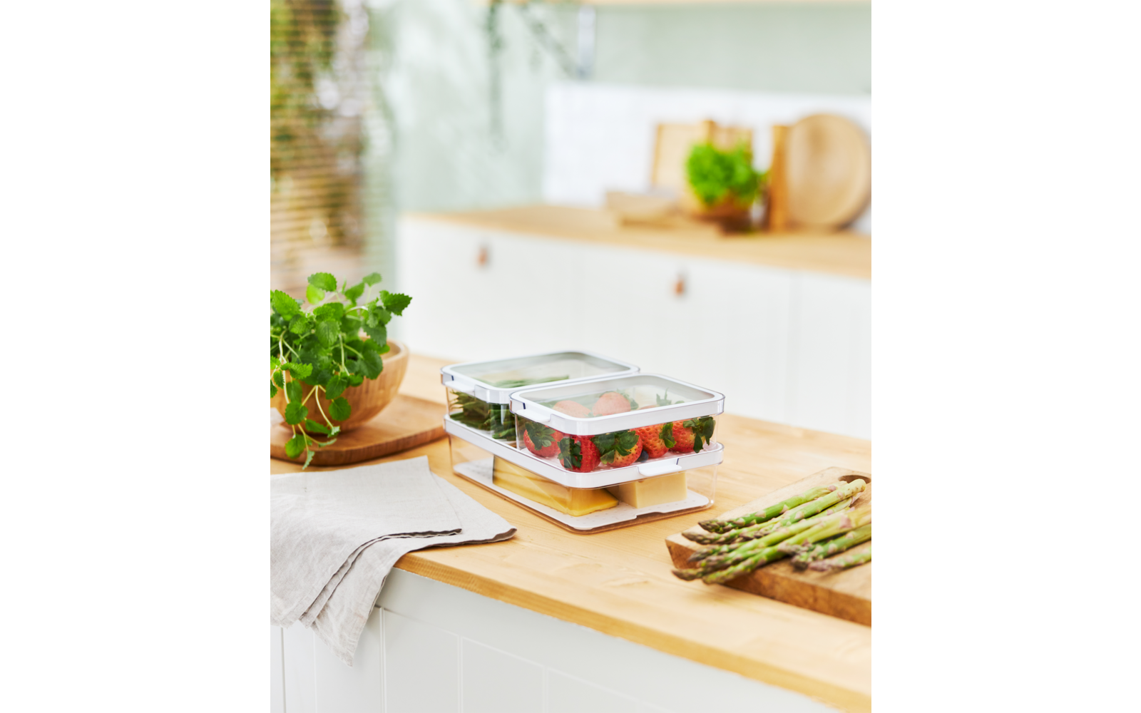 Produktbild Rotho Cauma K&uuml;hlschrankorganizer Set  1