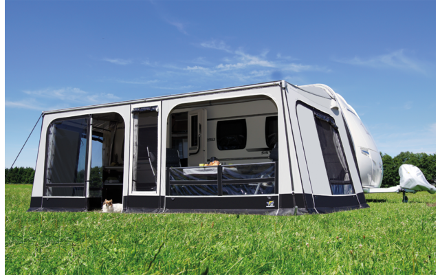 Wigo Rolli Plus Ambiente 250/CaraOne 390 Fully retracted awning tent