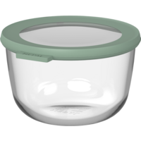 Mepal Cirqula Frischhaltedose aus Borosilikatglas mit luftdichtem Deckel 1000 ml nordic saga
