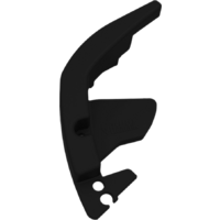 Fiamma front panel closure for F80S Deep Black Fiamma item number 98673H210