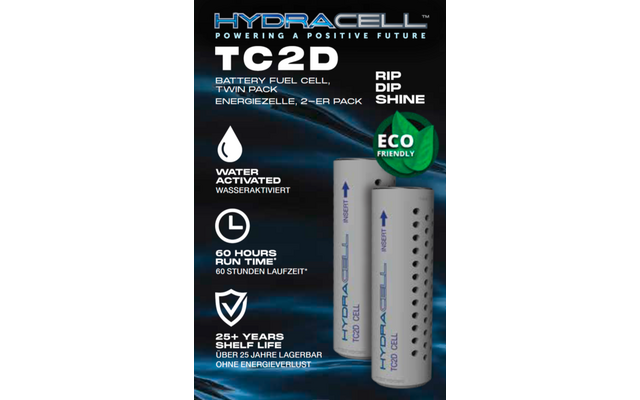Cella energetica HydraCell TC2D per AquaPro + Shark