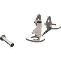 Plaque de pied gauche Fiamma pour F45 / F65 article n&deg; 98667-016 Fiamma
