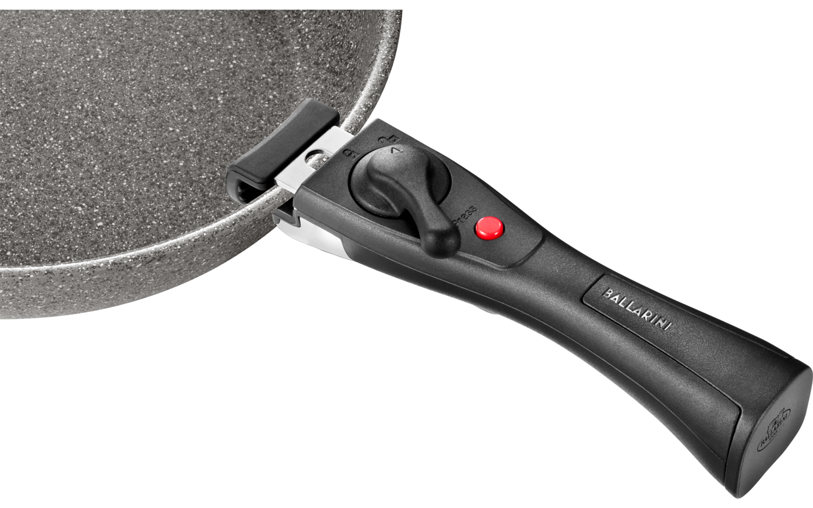 Produktbild Ballarini Torre Aluminium Bratpfannenset mit abnehmbarem Griff 2-teilig 1