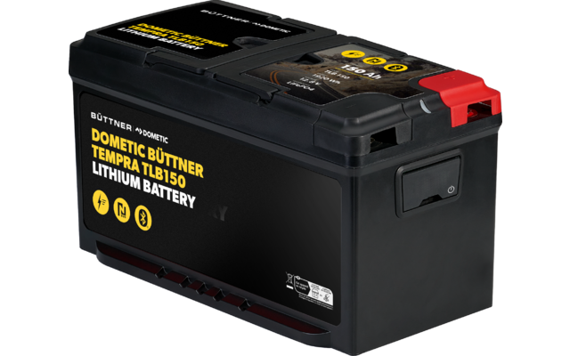 Dometic Büttner Tempra TLB150 batería de litio con Bluetooth 12 V / 150 Ah sin calentador integrado