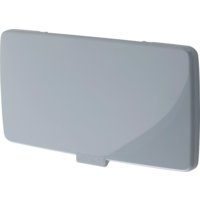 Reich Deckel f&uuml;r Versorgungsklappe mit Verst&auml;rkung Doppelt gl&auml;nzend hellgrau 