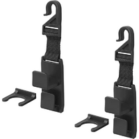 Pro Plus hoofdsteunhaak heavy duty set van 2