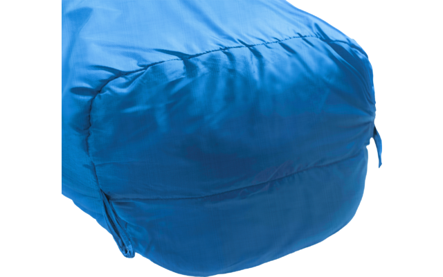 Grüezi Bag Mumienschlafsack Cloud Mummy 225 cm blau Reißverschluss rechts