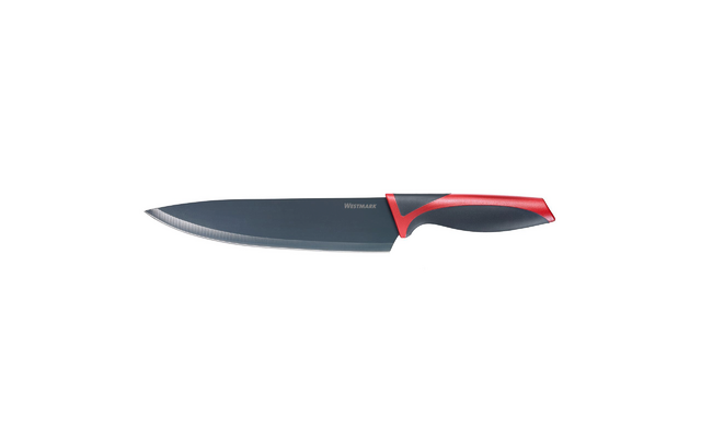 Westmark Chef knife blade 20 cm black / red