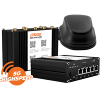 Routeur WLAN MWR 5560 eSIM 5G Cat 20 jusqu'&agrave; 3,4 Gbps Antenne SELFSAT 5G incluse noir SELFSAT