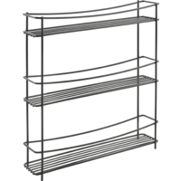 Metaltex Kumino 3 LAVA spice rack 3 shelves 33 x 7 x 37 cm