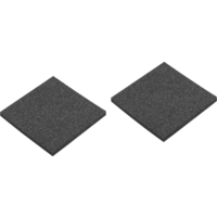 Truma Moosgummiplatten 4 mm 2 St&uuml;ck f&uuml;r Aventa Klimaanlagen Ersatzteilnummer: 40091-80500