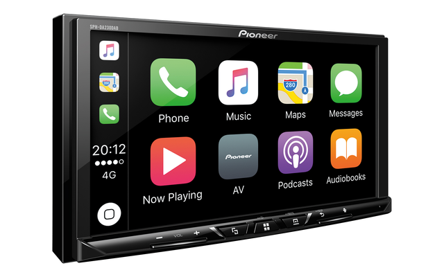 Pioneer 7-Smartphone Radio met DAB, Apple CarPlay