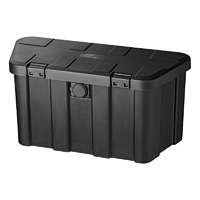 Boîte de rangement pour timon, y compris kit de montage et serrure à combinaison 674 x 304 x 330 mm ProPlus