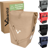 Valkental ValkOcean luggage carrier bag 28 liters beige