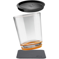 Silwy Magnet-Trinkbecher Triple - Hup Orange (250 ml)