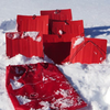 Zwitserse Piranha SSA sneeuw en zand anker set van 6 43 g
