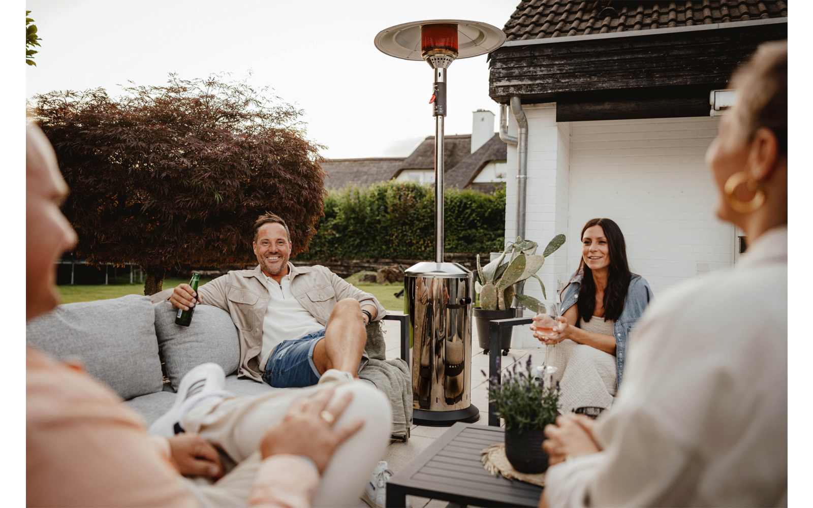 Produktbild Enders Elegance Eco Green 2.0 Terrassenheizer mit stufenloser Leistungsregulierung 4&ndash;6 kW  1