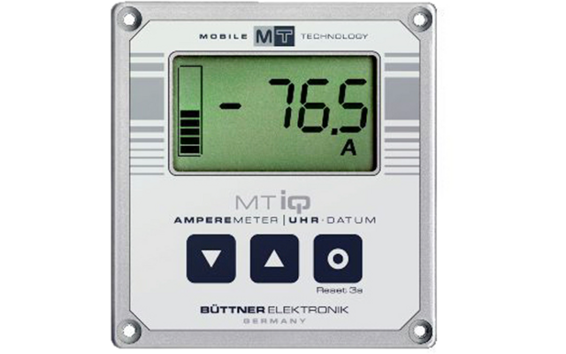 Büttner LCD ammeter with 100 A shunt