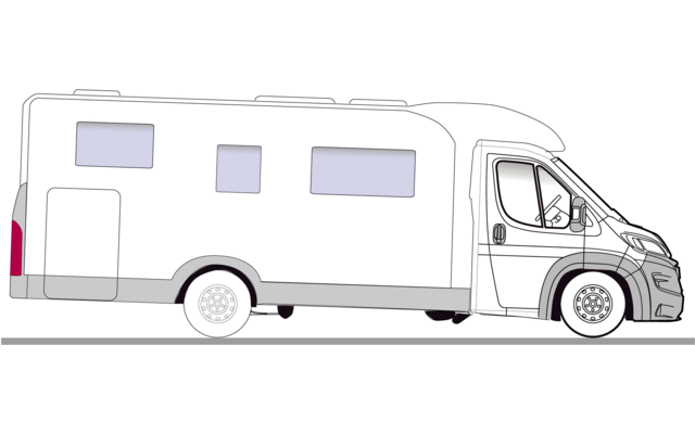 Produktbild Linnepe ProShock Komfortfederbein f&uuml;r Fiat Ducato x250 x290  1