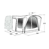 Outwell Newburg 160 Air inflatable awning gray