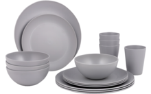 Bo-Camp Renew Geschirrset aus recyceltem RPET 16-teilig