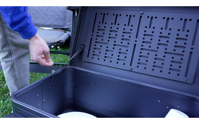 Immagine del prodotto Box da cucina e trasporto Camplife Santiago con tavolino separato 1