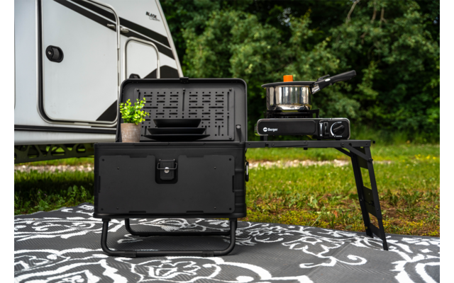 Produktbild Camplife Santiago K&uuml;chenbox mit separatem Seitentisch 1