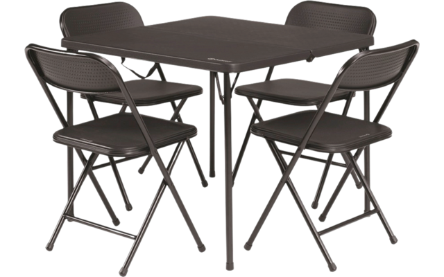 Outwell Corda picnic table set 5 pieces black
