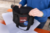 Omnia x Fritz Berger Campingbackofen 3 Liter Set 5-tlg. inkl. Silikonbackform, Aufbackgitter, Transporttasche & Thermometer